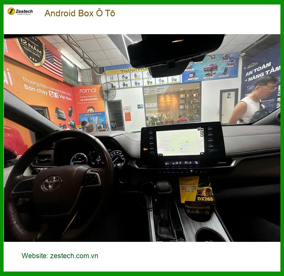 Chị Diễm lắp Android Box Ô Tô Honda CRV tại Quận 2 tiện lợi hơn