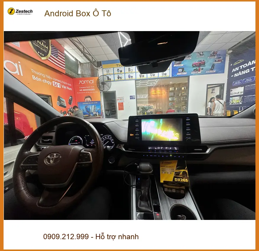 Chị Diễm lắp Android Box Ô Tô Honda CRV tại Quận 2 tiện lợi hơn ảnh thực tế 2