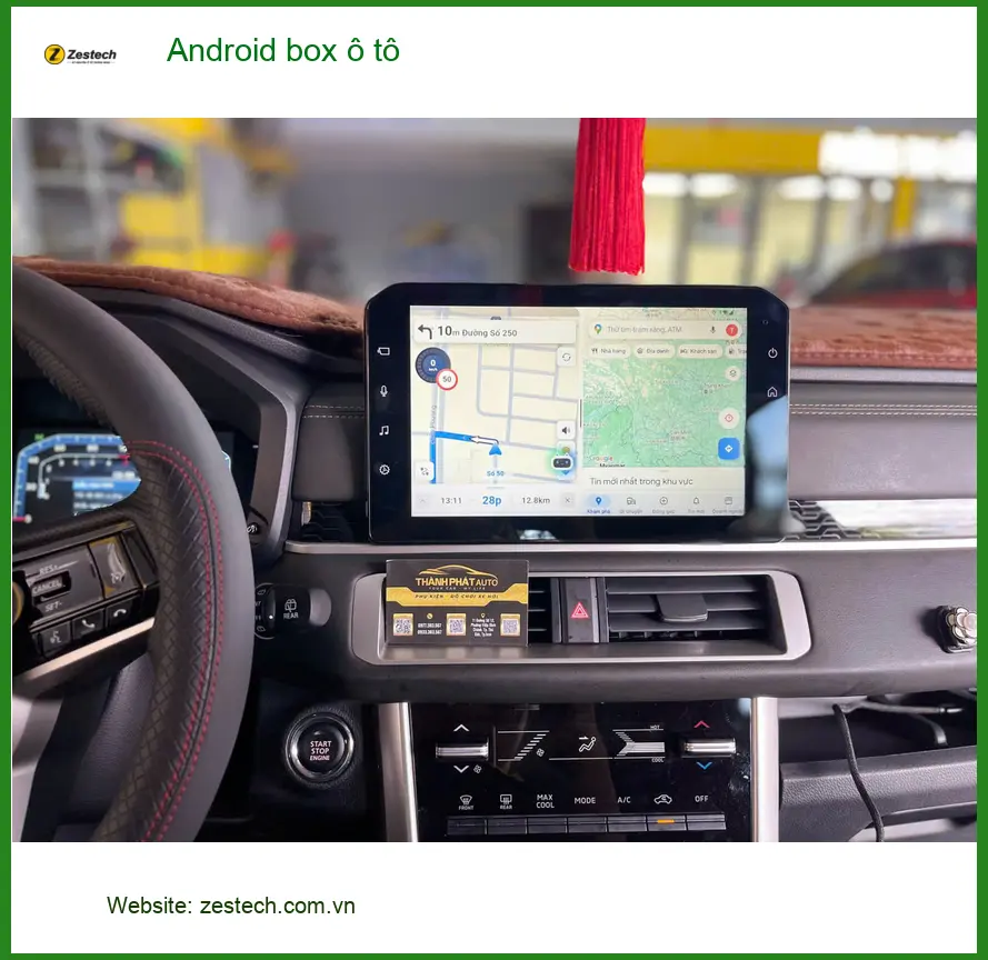 Anh Tuấn Anh lắp Android box ô tô cho Toyota Camry tại Quận 9 nâng tầm trải nghiệm lái ảnh thực tế 3