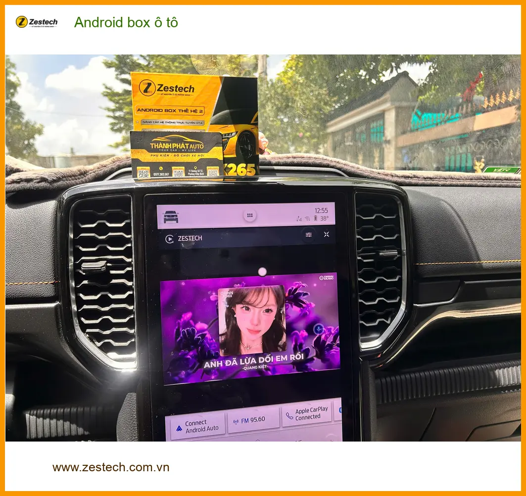 Anh Huy lắp Android box ô tô cho Kia Carnival tại Quận Tân Bình để nâng cấp giải trí ảnh thực tế 2