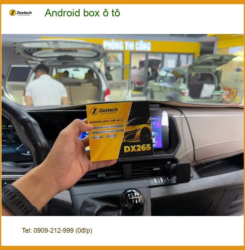 Anh Phong lắp Android box ô tô cho Kia Sorento ở Quận 6 trải nghiệm giải trí