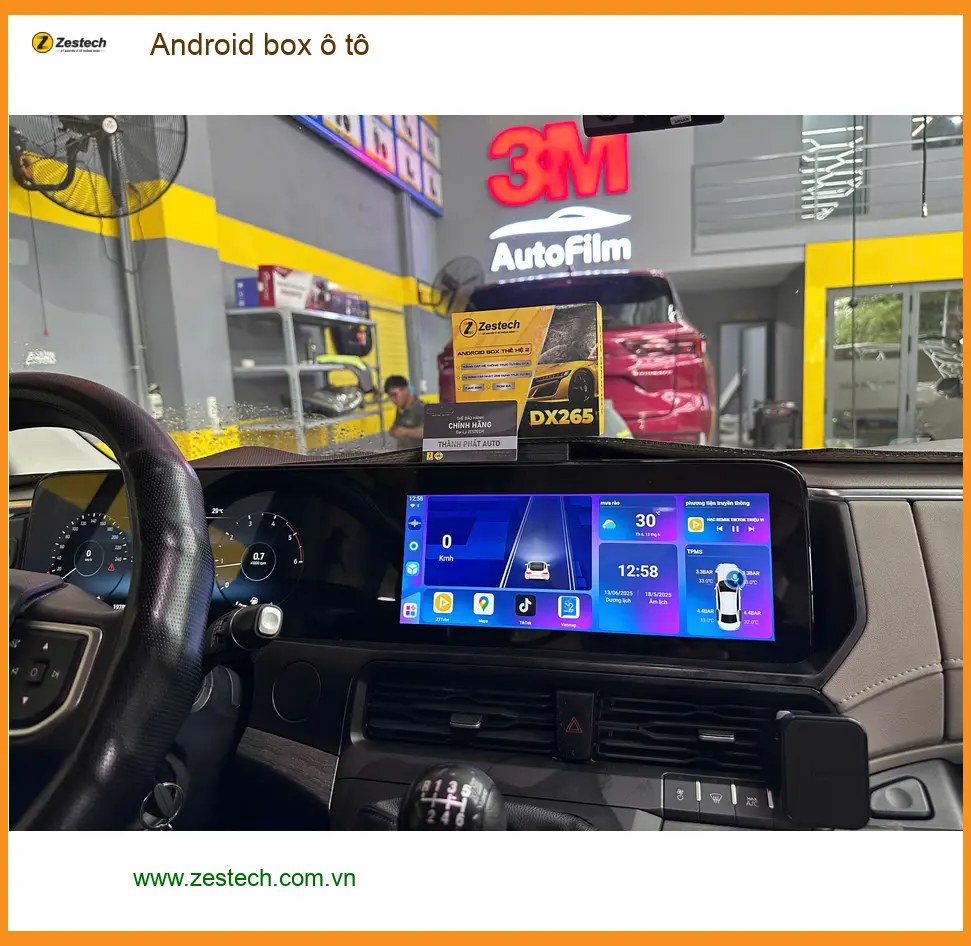 Anh Phong lắp Android box ô tô cho Kia Sorento ở Quận 6 trải nghiệm giải trí ảnh thực tế 2