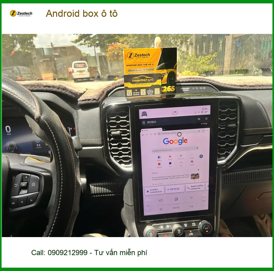 Anh Quốc Bảo lắp Android box ô tô cho xe Hyundai Creta tại Quận Bình Tân ảnh thực tế 4