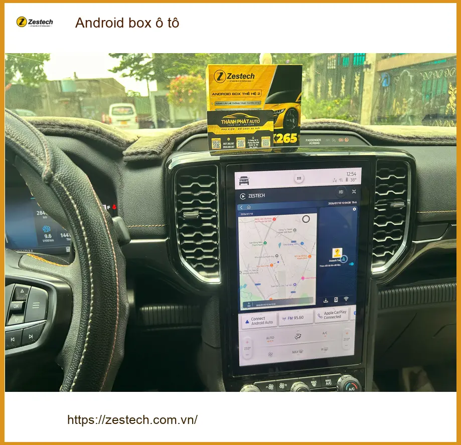 Anh Quốc Bảo lắp Android box ô tô cho xe Hyundai Creta tại Quận Bình Tân ảnh thực tế 5