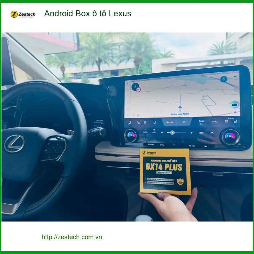Anh Khải lắp Android Box cho Lexus RX350 tại Quận Bình Tân để giải trí đa phương tiện ảnh thực tế 2