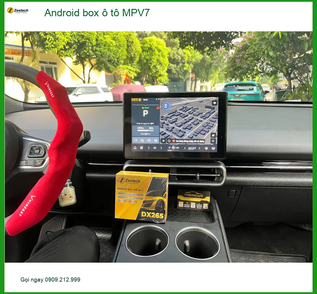 Anh Khang lắp Android Box ô tô MPV7 cho Kia Carnival ở Gò Vấp xem YouTube ảnh thực tế 3