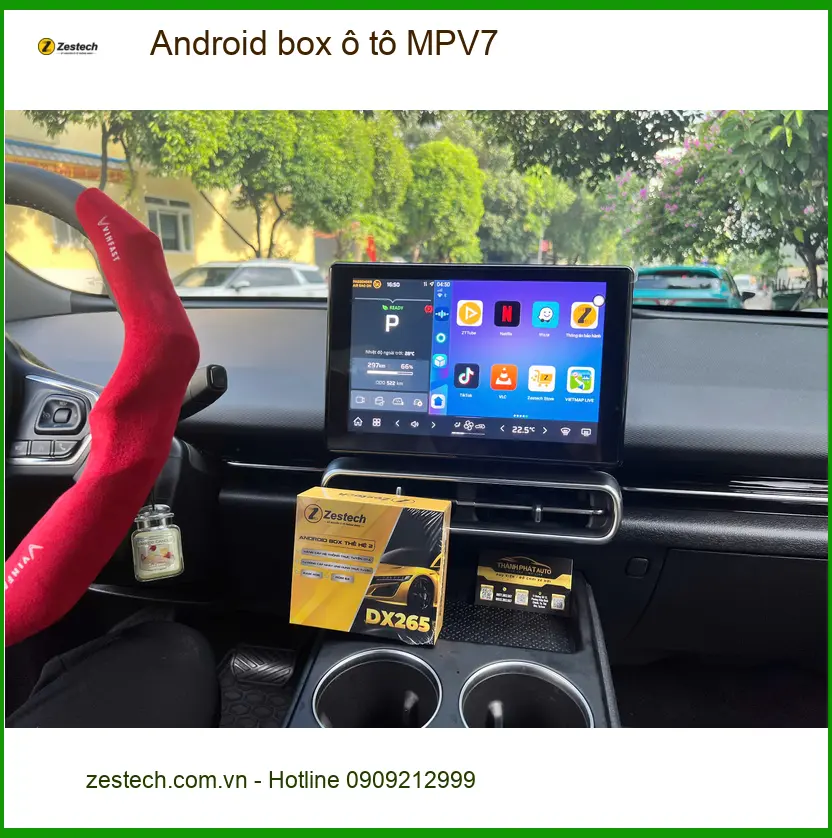 Anh Quân lắp Android box ô tô MPV7 cho Suzuki Ertiga tại Thủ Đức ảnh thực tế 3