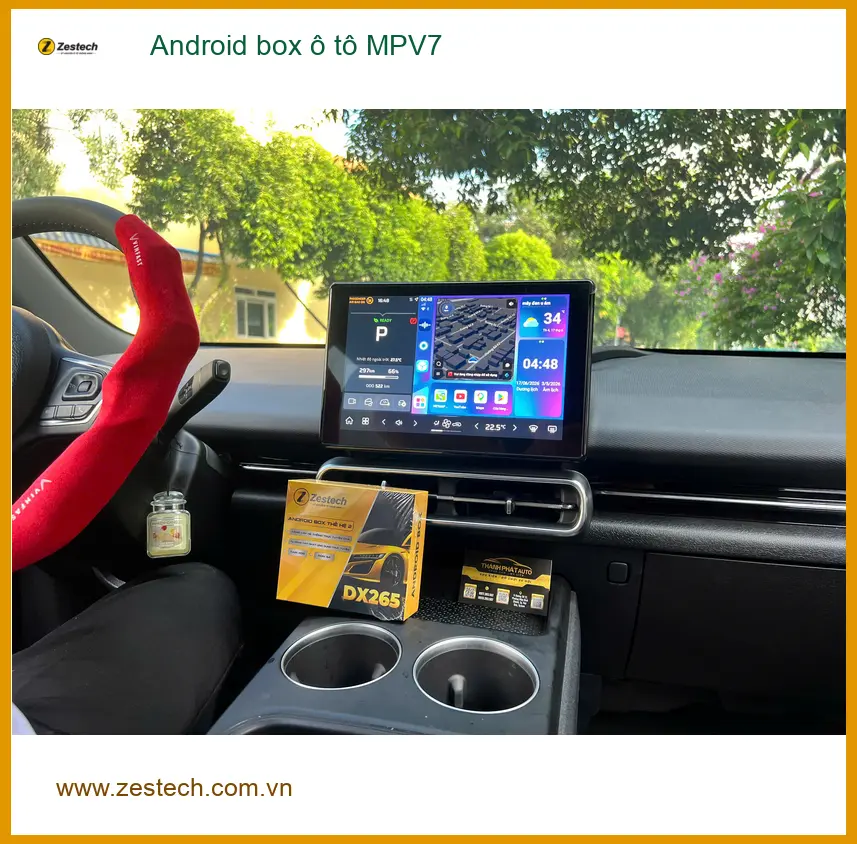 Anh Quân lắp Android box ô tô MPV7 cho Suzuki Ertiga tại Thủ Đức ảnh thực tế 5