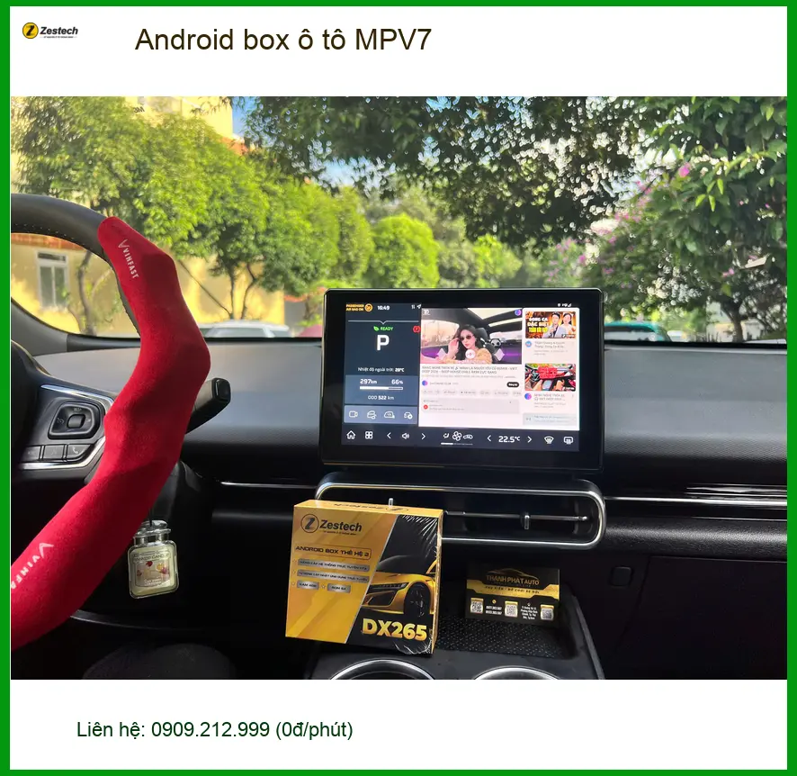 Anh Duy lắp Android box ô tô MPV7 cho Suzuki XL7 tại Quận 9 xem YouTube, bản đồ. ảnh thực tế 2