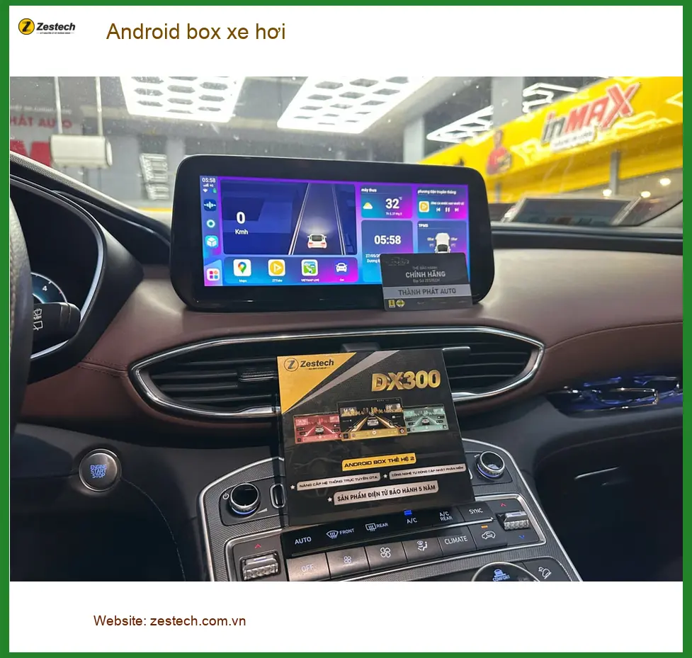 Anh Quang lắp Android box xe hơi cho Mazda CX-5 tại Quận 8 để biến màn hình zin thành Smart TV