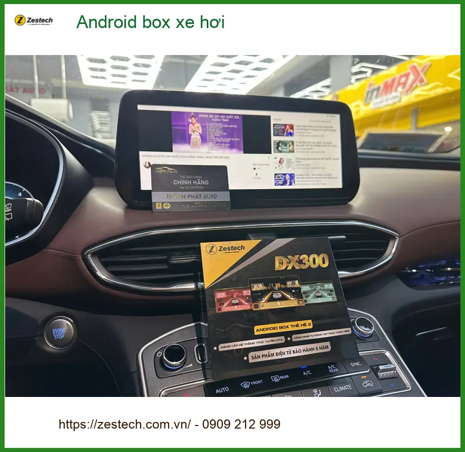 Anh Phi gắn Android box cho Honda City tại Tân Bình giải trí thông minh. ảnh thực tế 2