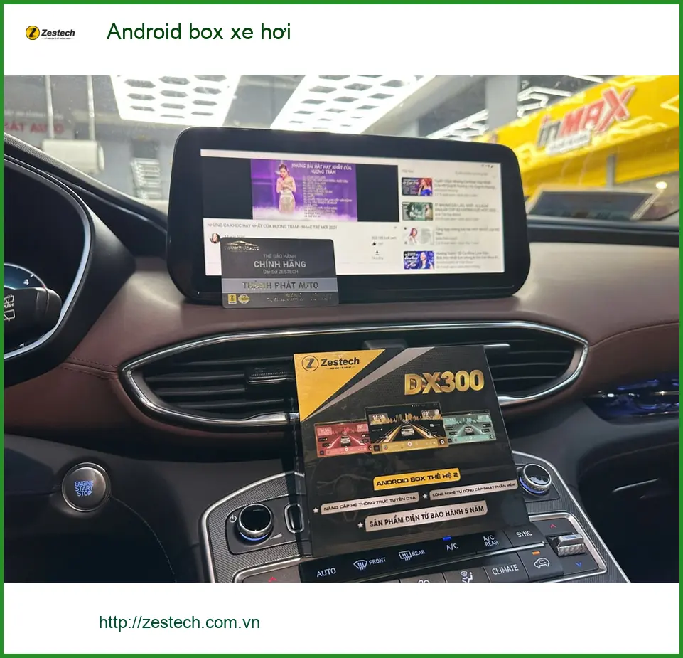 Chú Long nâng cấp Android box xe hơi Hyundai Accent tại Quận 9 xem YouTube ảnh thực tế 2