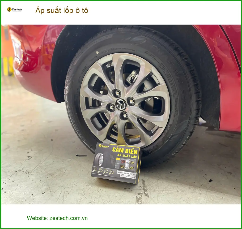 Anh Duy lắp cảm biến áp suất lốp ô tô Hyundai Accent tại Quận Phú Nhuận ảnh thực tế 2