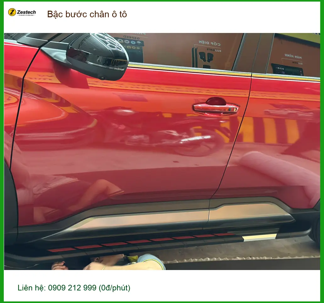Anh Cường lắp bậc bước chân ô tô Honda CR-V tại Quận Bình Thạnh ảnh thực tế 2