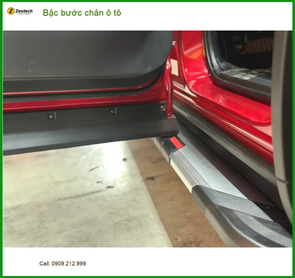 Anh Cường lắp bậc bước chân ô tô Honda CR-V tại Quận Bình Thạnh ảnh thực tế 3