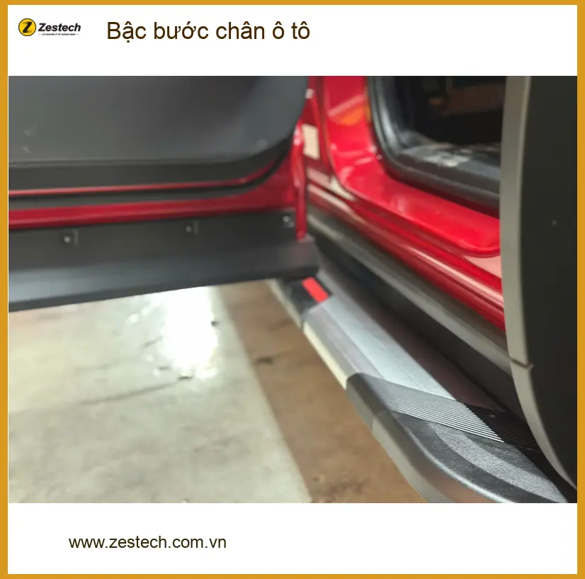Anh Cường lắp bậc bước chân ô tô Honda CR-V tại Quận Bình Thạnh ảnh thực tế 4
