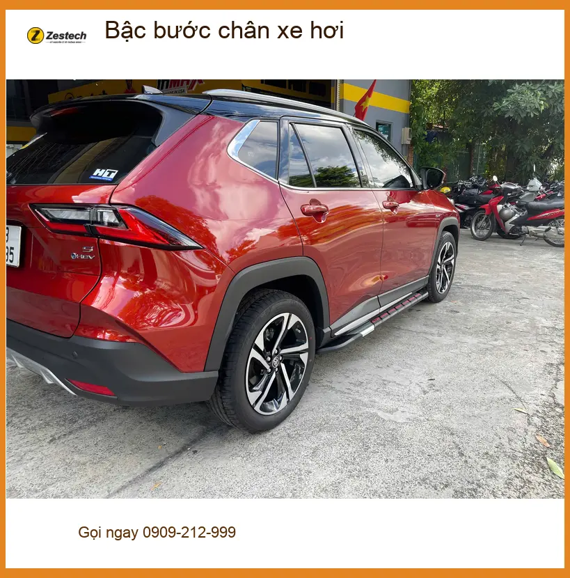 Anh Tấn lắp bậc bước chân xe hơi VinFast Lux SA tại Quận Thủ Đức ảnh thực tế 2