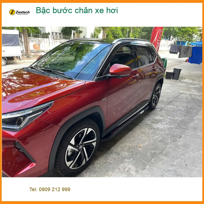 Anh Tấn lắp bậc bước chân xe hơi VinFast Lux SA tại Quận Thủ Đức ảnh thực tế 4