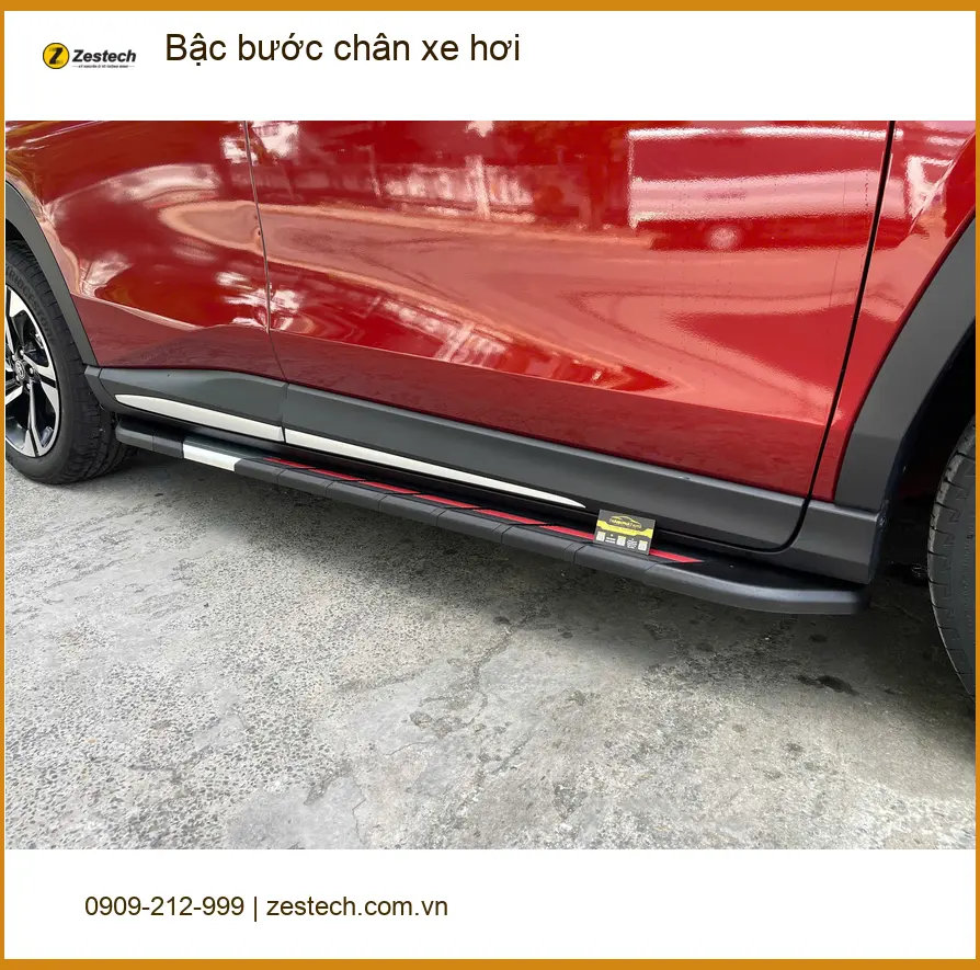Anh Tấn lắp bậc bước chân xe hơi VinFast Lux SA tại Quận Thủ Đức ảnh thực tế 5