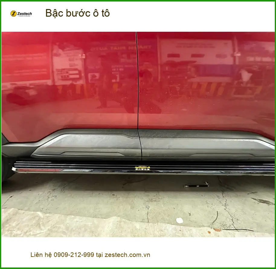 Anh Tấn lắp Bậc bước ô tô cho Hyundai Santa Fe tại Quận 12 ảnh thực tế 4