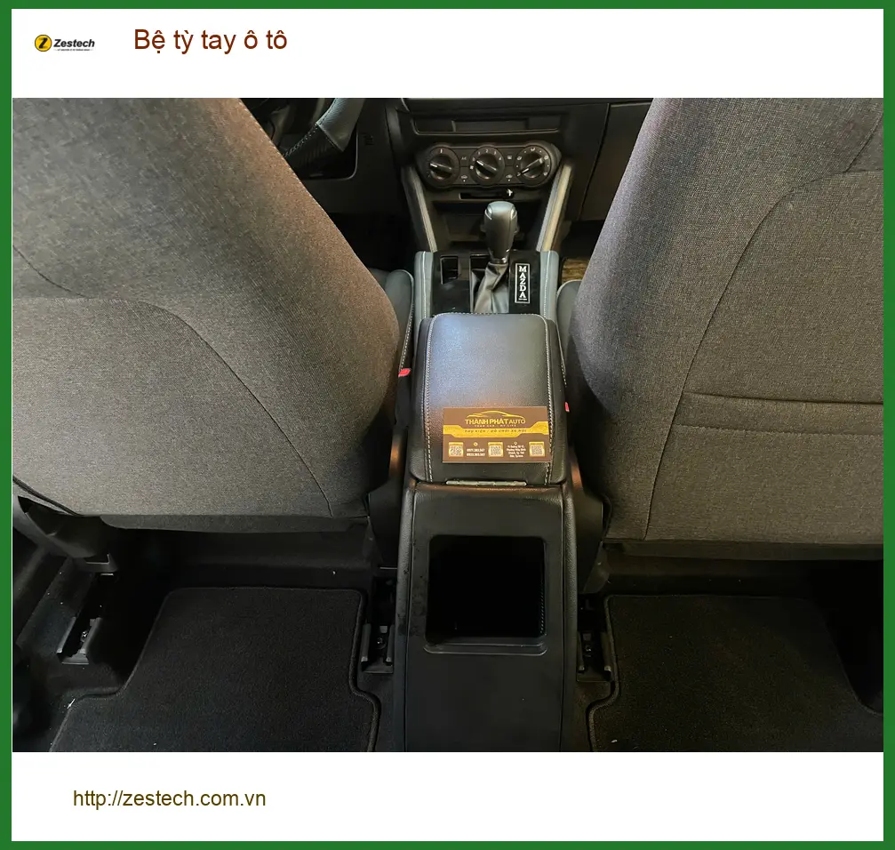 Chú Thạch lắp bệ tỳ tay ô tô Honda CRV tại Quận Tân Bình để lái xe thoải mái hơn ảnh thực tế 2