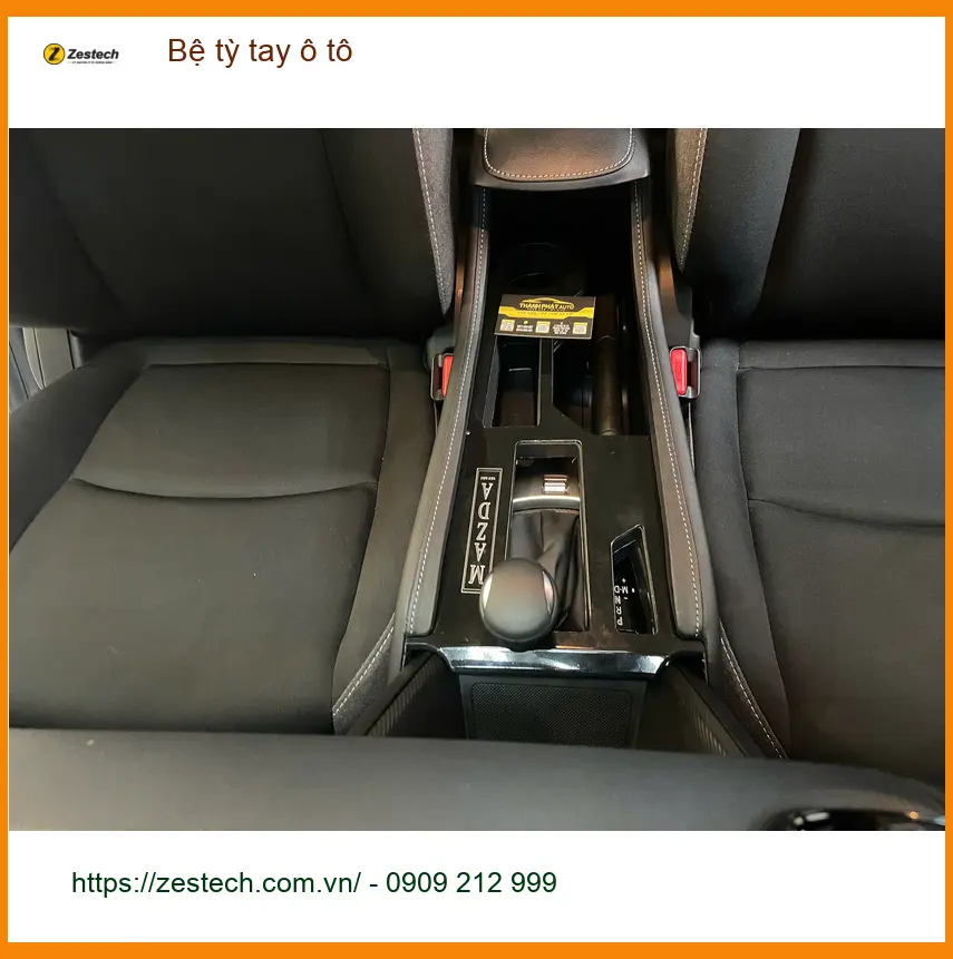 Chú Thạch lắp bệ tỳ tay ô tô Honda CRV tại Quận Tân Bình để lái xe thoải mái hơn ảnh thực tế 3