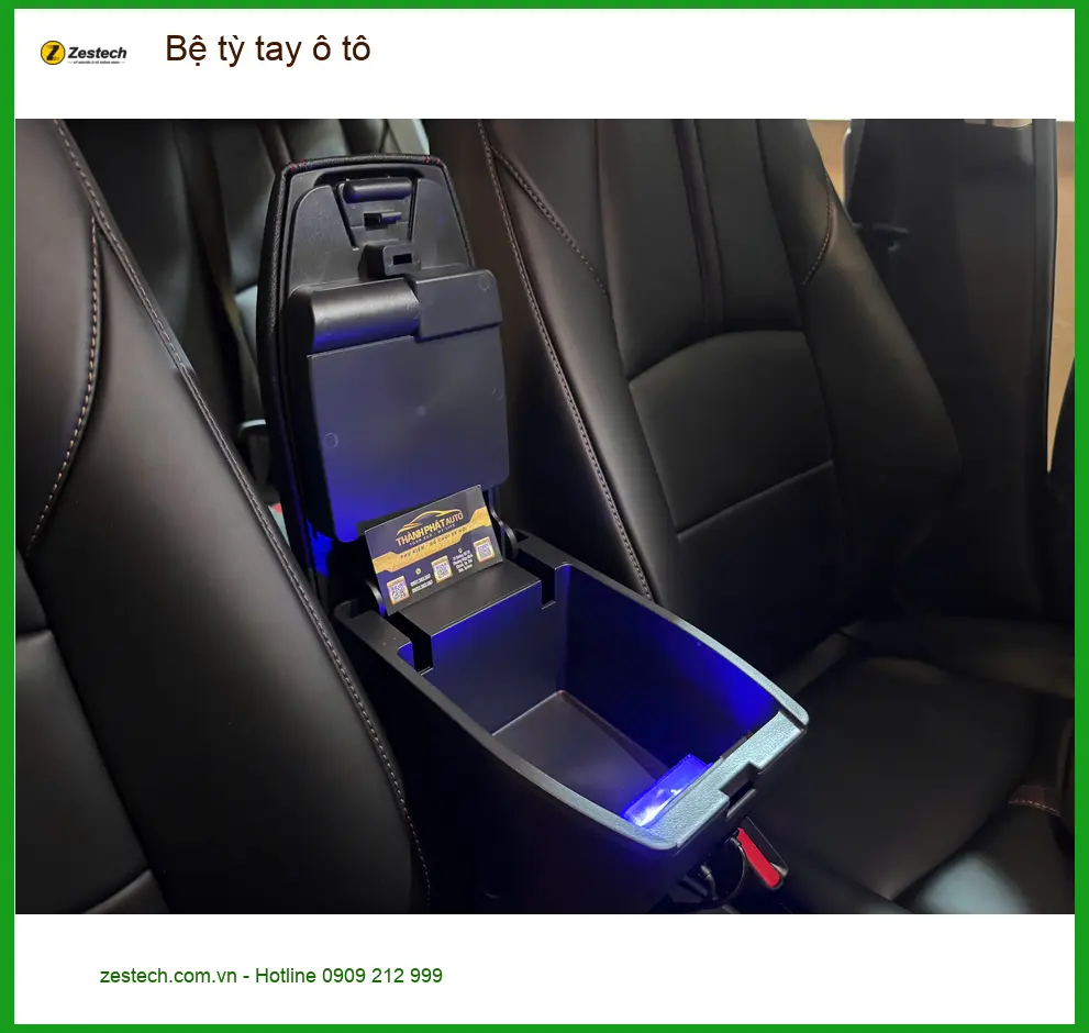 Chị Diệp lắp bệ tỳ tay ô tô cho Hyundai Accent tại Quận 9 giảm mỏi tay ảnh thực tế 2