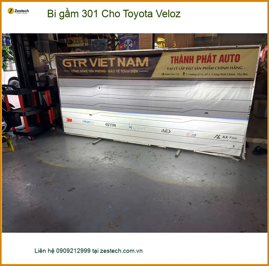 Anh Quang lắp bi gầm 301 cho Toyota Veloz tại Quận 3 để cải thiện tầm nhìn ban đêm ảnh thực tế 4