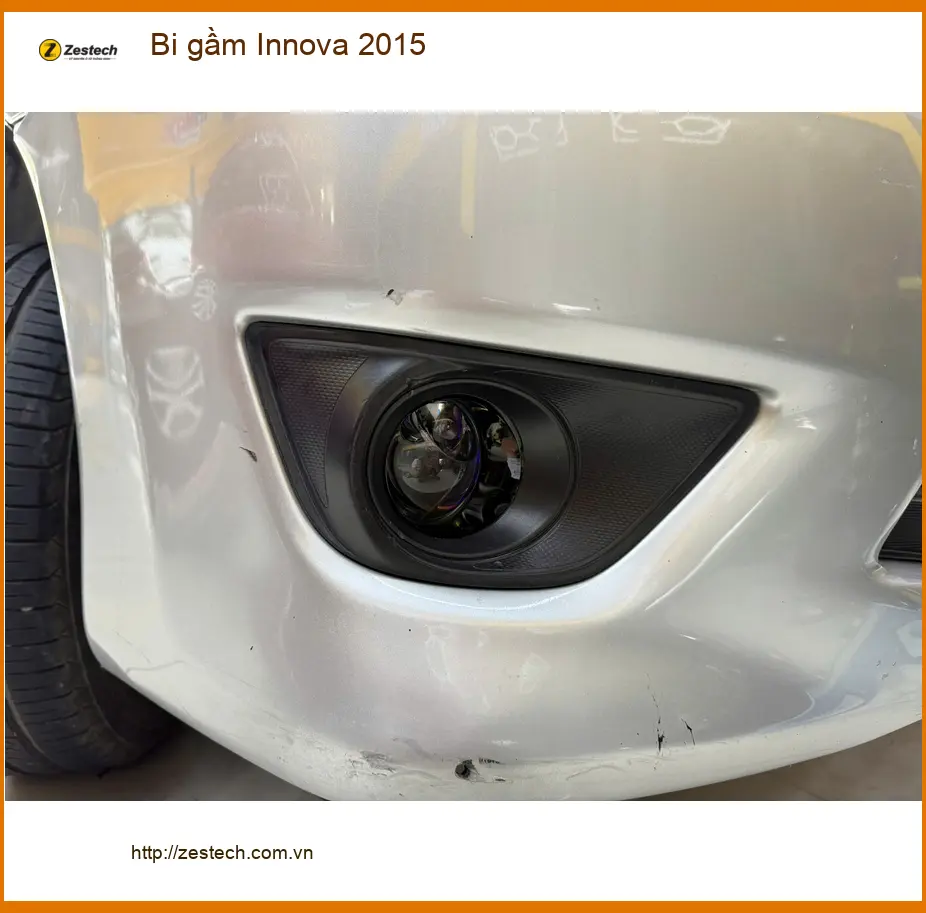 Anh Lâm độ Bi gầm Innova 2015 tại Củ Chi, tăng cường an toàn lái đêm ảnh thực tế 3