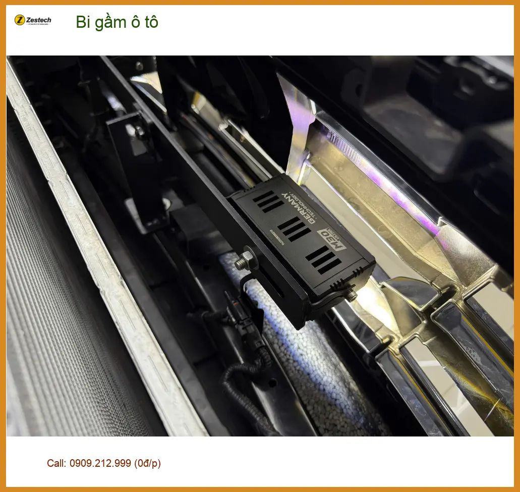 Chị Thảo độ bi gầm ô tô VinFast Lux A2.0 tại Quận 6 để cải thiện tầm nhìn ban đêm ảnh thực tế 5