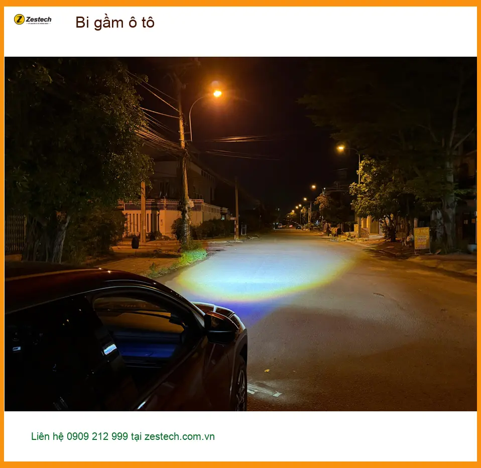 Anh Khải độ bi gầm ô tô cho Hyundai Creta tại Quận Gò Vấp vì thường xuyên đi đêm đường thiếu sáng ảnh thực tế 3