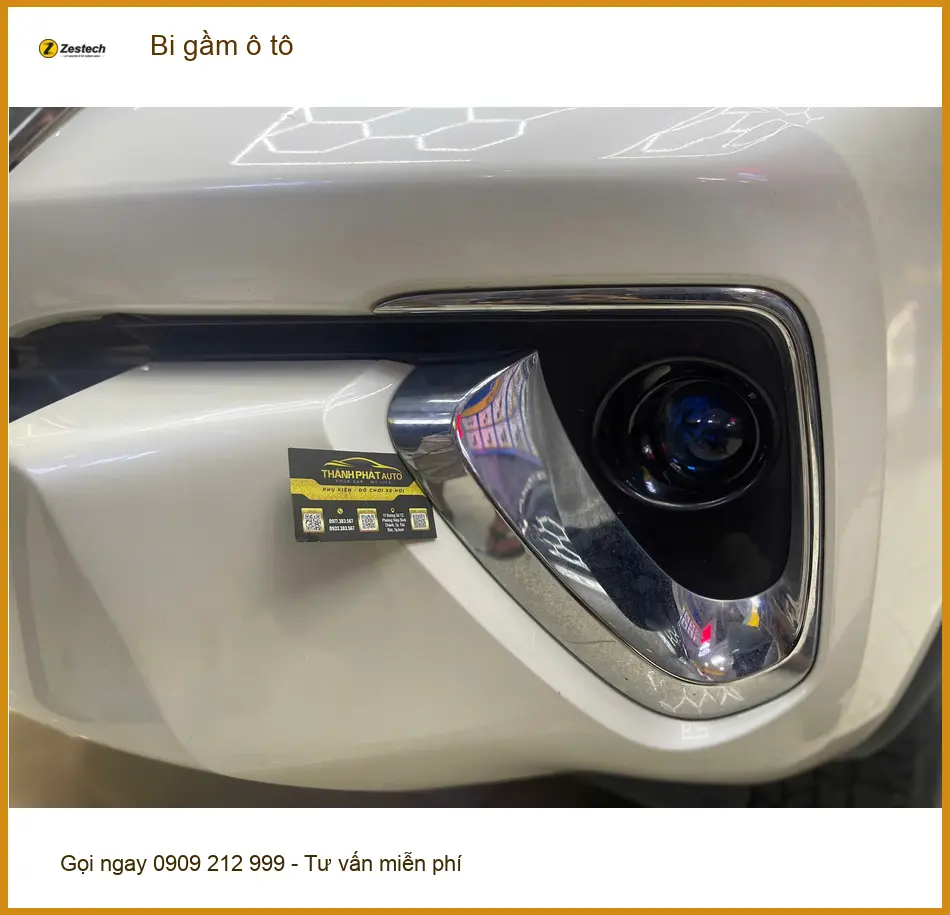Anh Nam Honda CR-V độ bi gầm ô tô Quận Thủ Đức vì đèn zin yếu ảnh thực tế 4