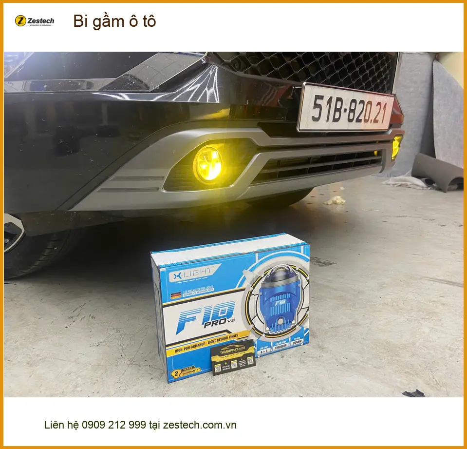Anh Khang độ bi gầm ô tô cho Hyundai Creta tại Quận 7 vì đèn zin không đủ sáng