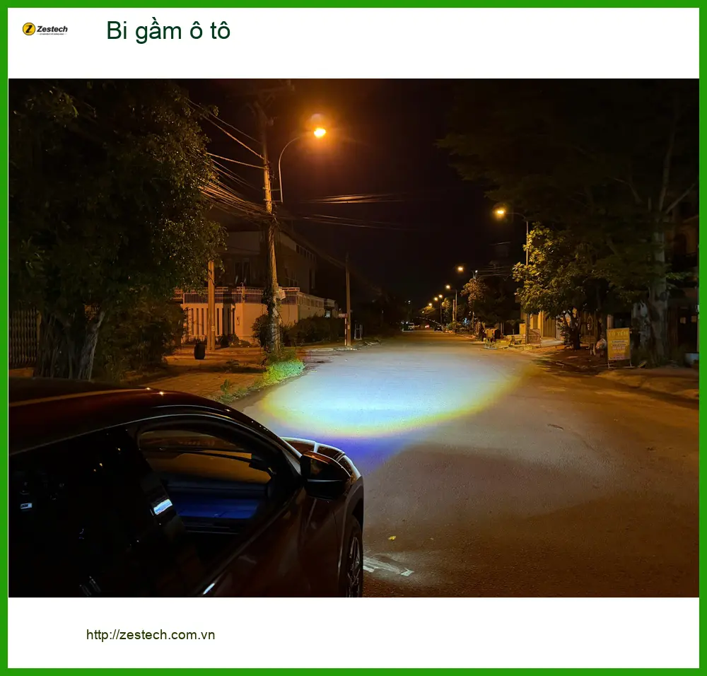 Anh Duy độ bi gầm ô tô cho Hyundai Accent tại Hóc Môn để tăng cường ánh sáng ảnh thực tế 2