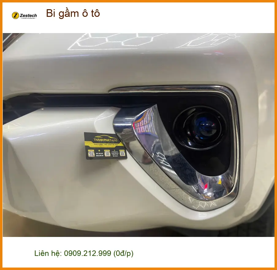 Anh Quân nâng cấp bi gầm ô tô cho Honda CRV tại Quận Gò Vấp vì đèn yếu ảnh thực tế 2