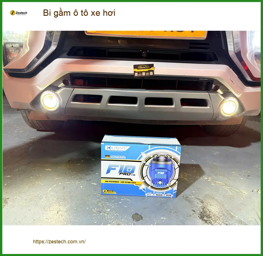 Anh Minh lắp bi gầm Honda HR-V tại Quận 12 vì đèn zin quá yếu ban đêm