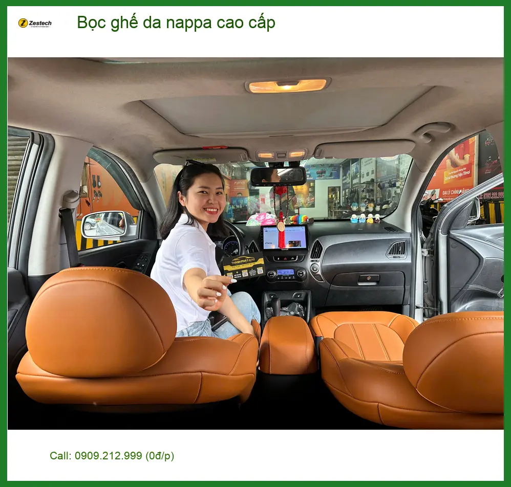 Anh Khải bọc ghế da nappa cao cấp cho Mazda CX-5 tại Thủ Đức ảnh thực tế 3