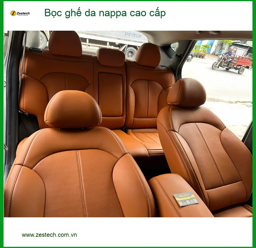 Anh Khải bọc ghế da nappa cao cấp cho Mazda CX-5 tại Thủ Đức ảnh thực tế 4