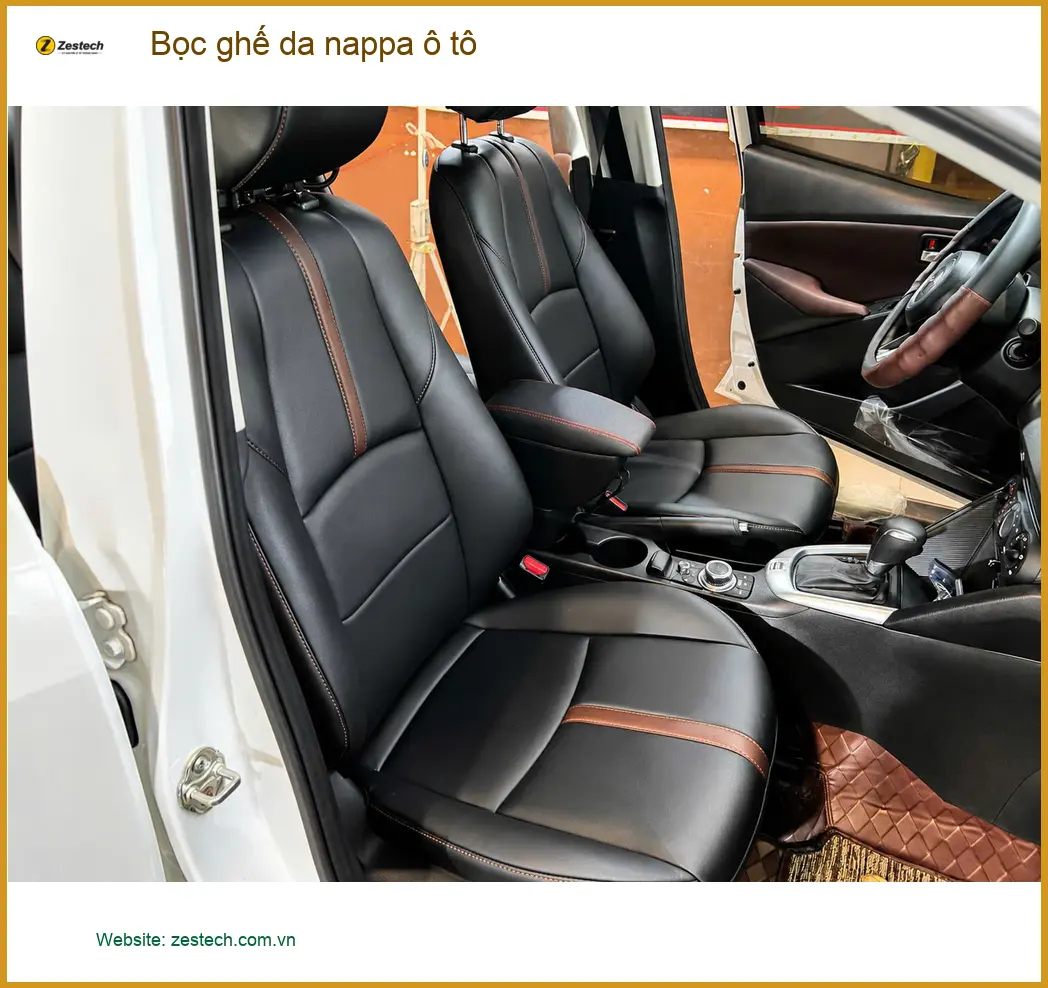 Anh Long bọc ghế da nappa ô tô Hyundai Elantra tại Quận 3 nâng tầm không gian nội thất
