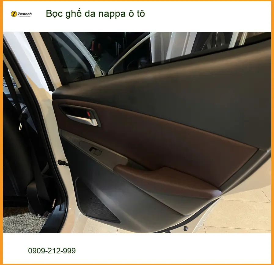 Anh Long bọc ghế da nappa ô tô Hyundai Elantra tại Quận 3 nâng tầm không gian nội thất ảnh thực tế 2