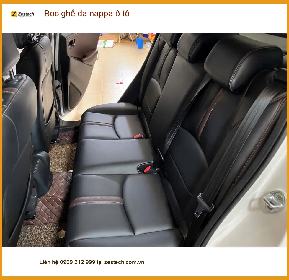 Anh Gia Bảo bọc ghế da nappa ô tô Toyota Vios Quận Huyện Cần Giờ ảnh thực tế 2
