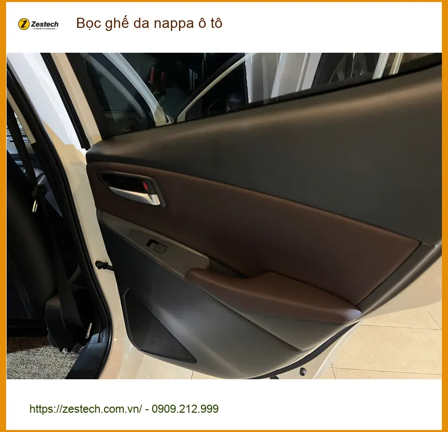 Anh Gia Bảo bọc ghế da nappa ô tô Toyota Vios Quận Huyện Cần Giờ ảnh thực tế 4