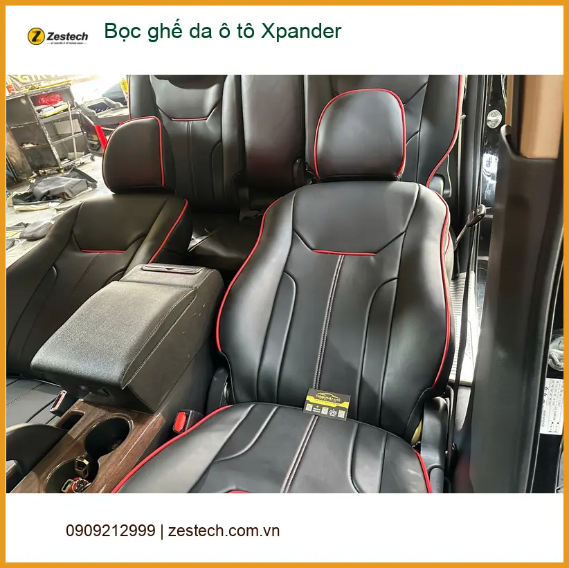 Anh Minh bọc ghế da ô tô Xpander Quận Tân Phú để nâng tầm không gian nội thất