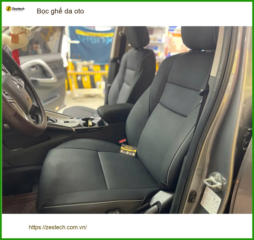 Chị Phương Anh bọc ghế da ô tô cho Hyundai Accent tại Quận 9 để nội thất thêm sang trọng ảnh thực tế 2