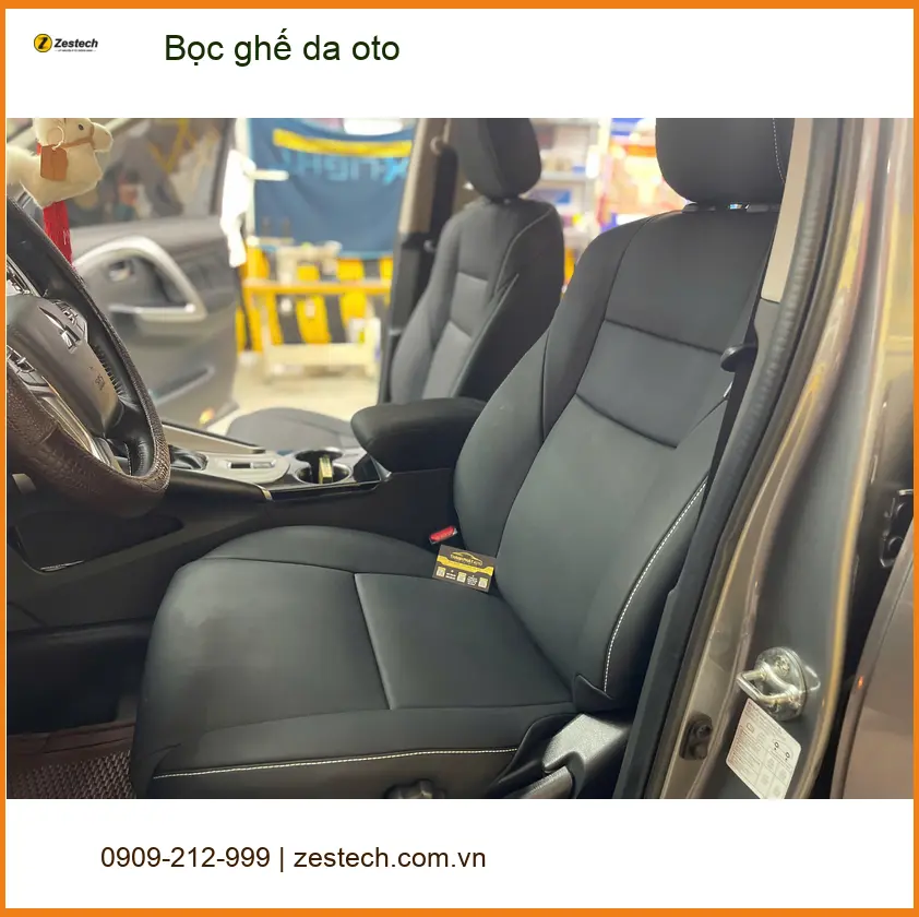 Anh Khang bọc ghế da ô tô Hyundai Accent tại Hóc Môn để nội thất xe luôn mới