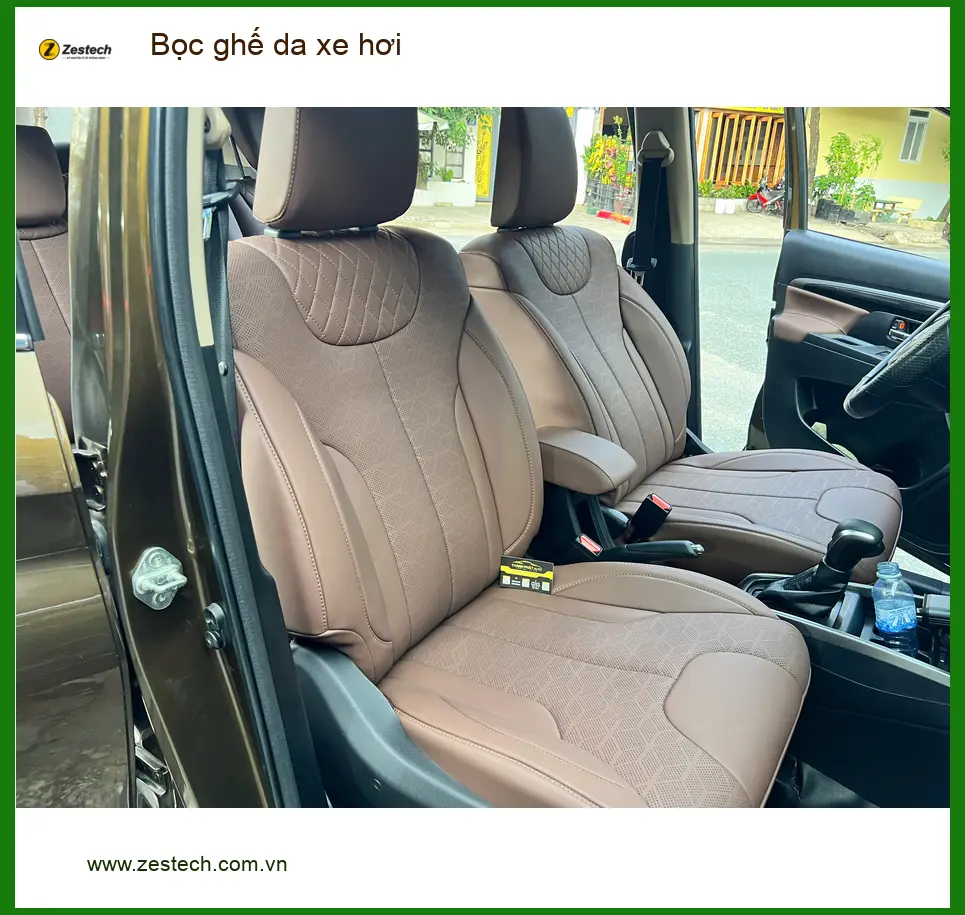 Bác Trọng bọc ghế da xe hơi Hyundai Accent tại Quận 3 để nâng tầm nội thất