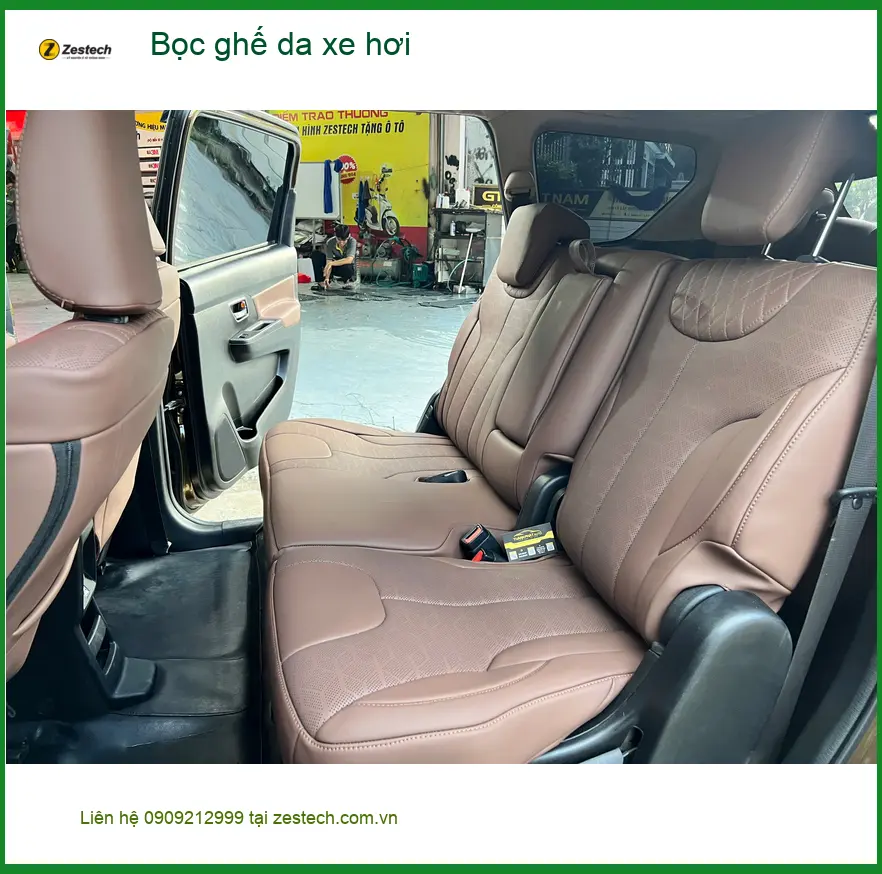 Bác Trọng bọc ghế da xe hơi Hyundai Accent tại Quận 3 để nâng tầm nội thất ảnh thực tế 3