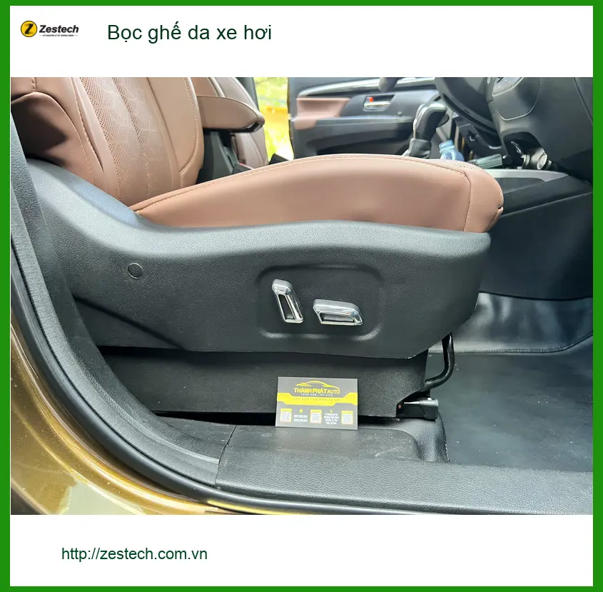 Anh Minh bọc ghế da xe hơi Hyundai Accent tại Hóc Môn để nội thất sang trọng hơn ảnh thực tế 4
