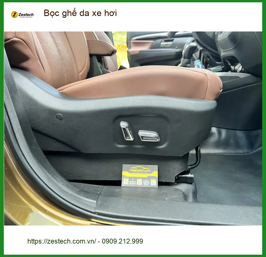 Anh Quang bọc ghế da Mazda CX-5 tại Thủ Đức để nội thất sạch đẹp bền bỉ ảnh thực tế 2