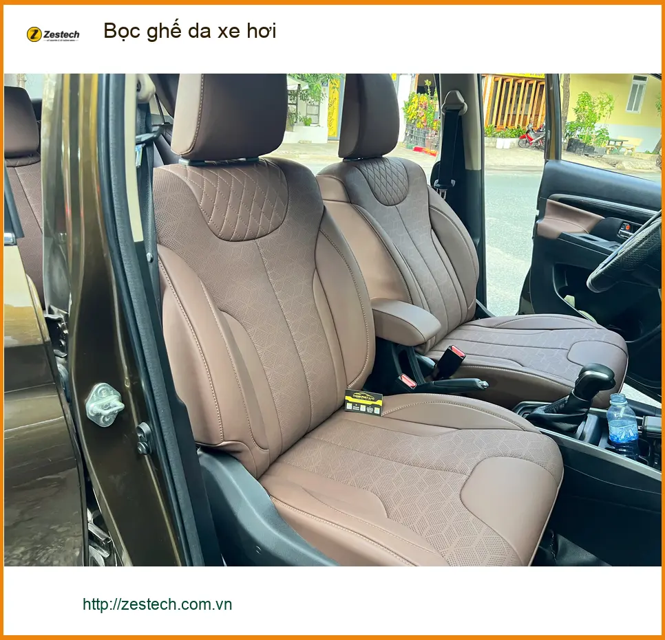 Anh Quang bọc ghế da Mazda CX-5 tại Thủ Đức để nội thất sạch đẹp bền bỉ ảnh thực tế 3